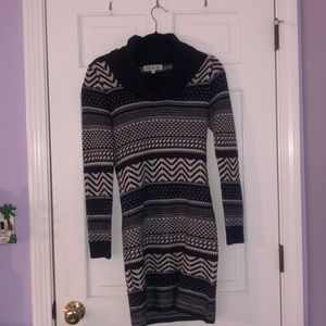 long sleeve sweater dress